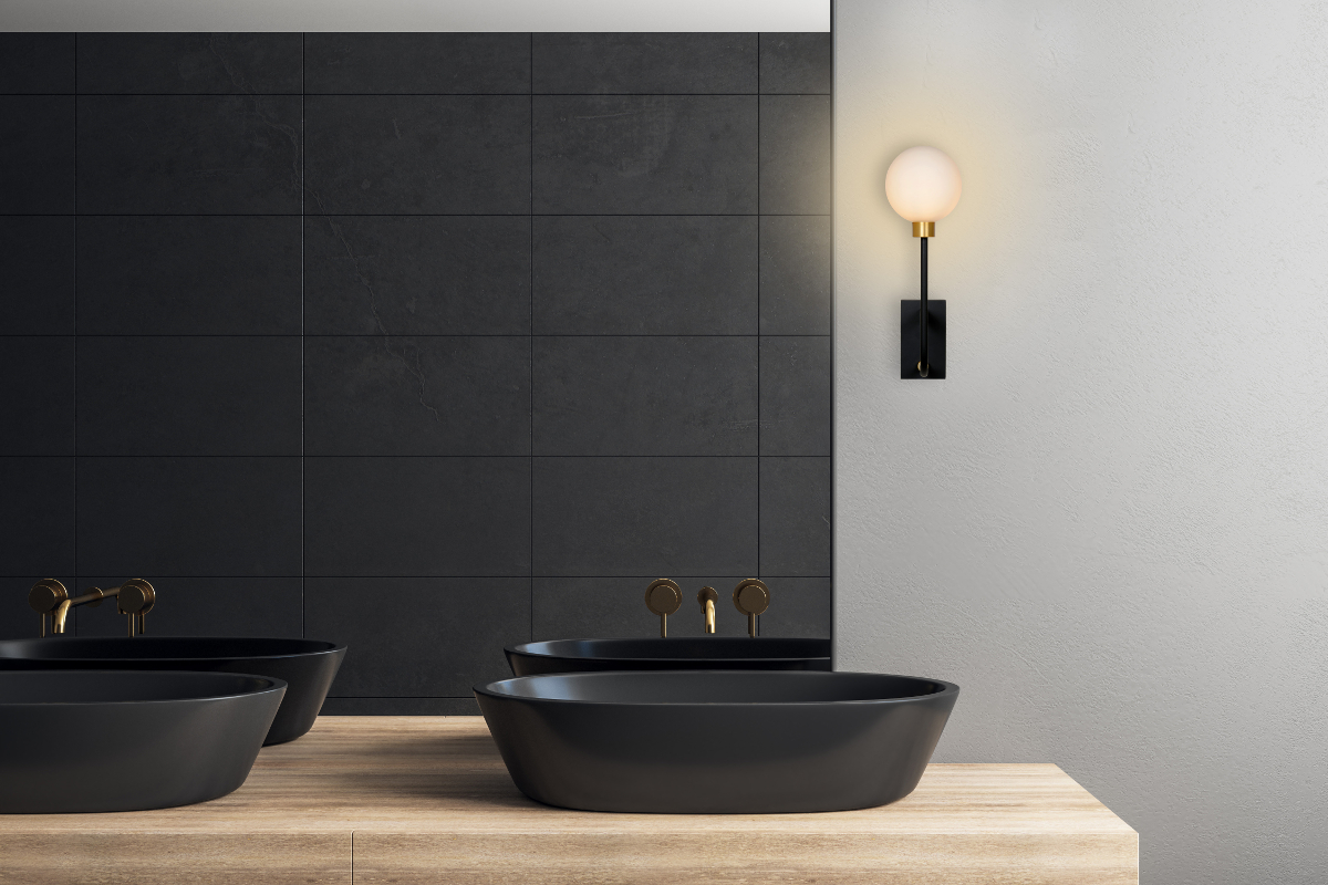 Lucide Bathroom Blackline
