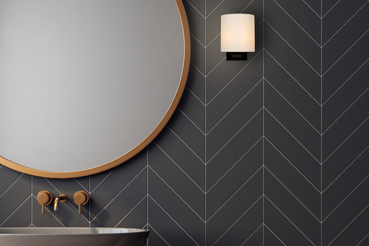 Lucide Bathroom Blackline